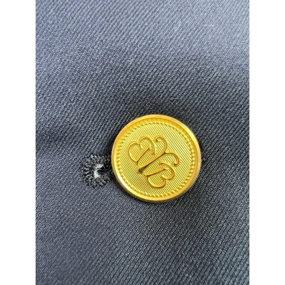 Brooks Brothers Blazer Mens 46 Blue Loro Piana Wool Made USA Super 120s - Picture 7 of 16